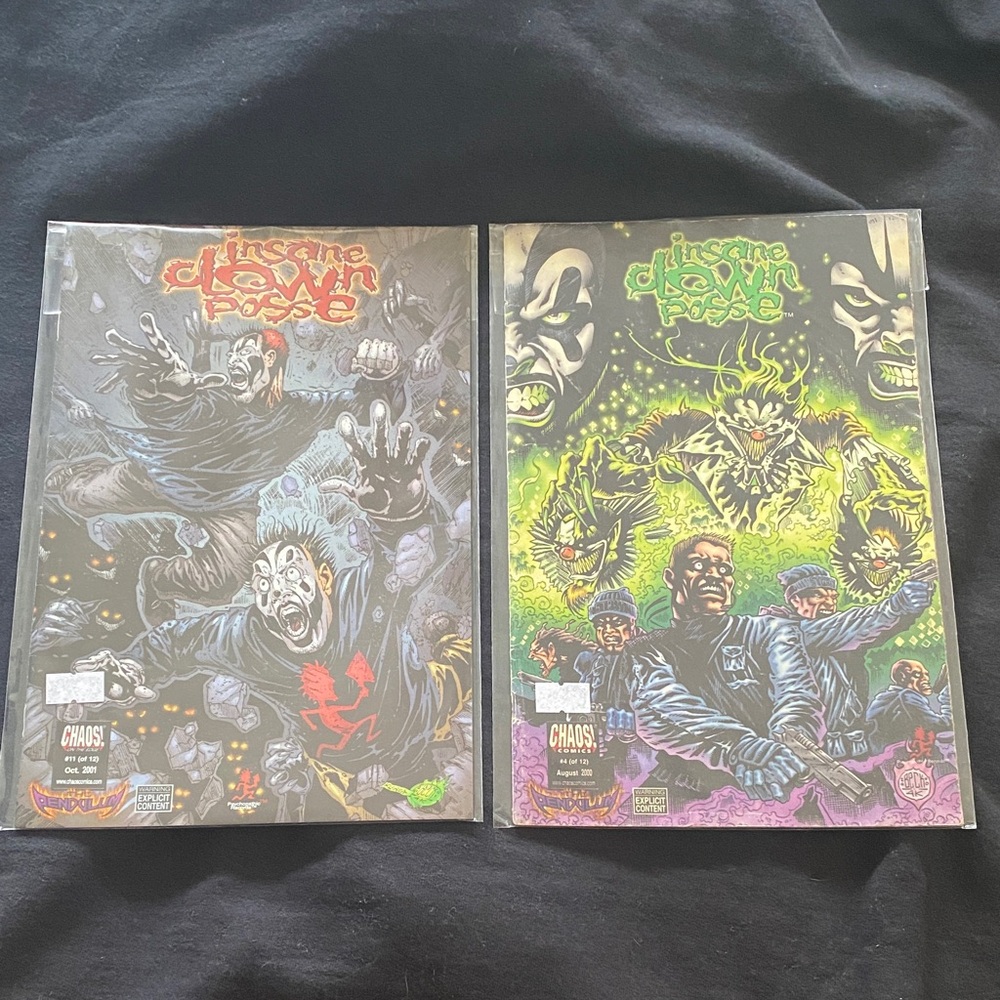 Insane Clown Posse Comic Book Set